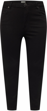 Cotton On Curve Džínsy  čierny denim
