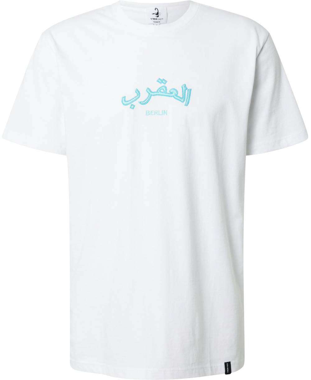 VIERVIER Tričko 'Flynn'  biela