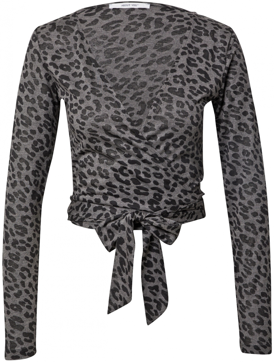 ABOUT YOU Tričko 'Luise'  antracitová / mätová