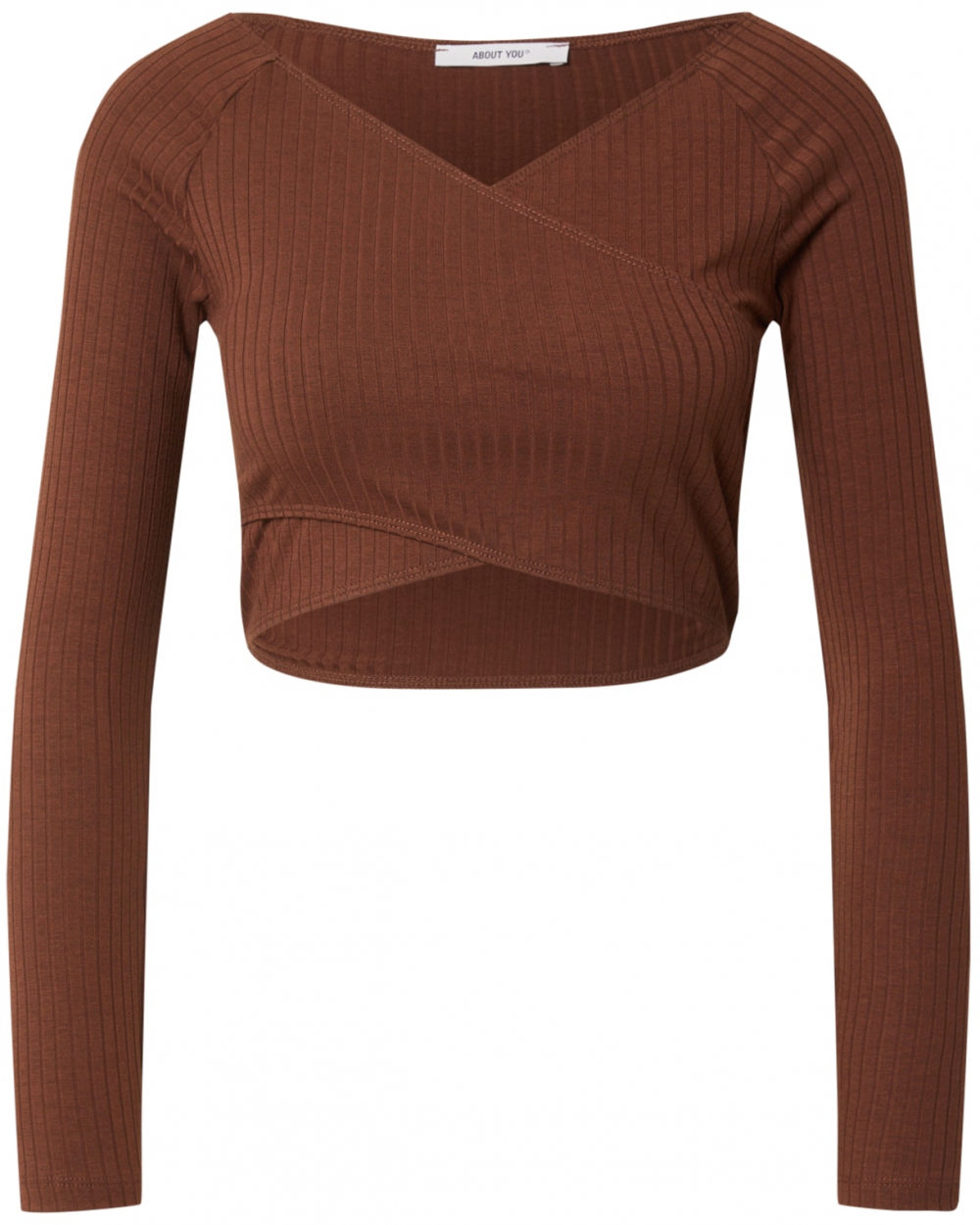 ABOUT YOU Tričko 'Nia'  hnedá
