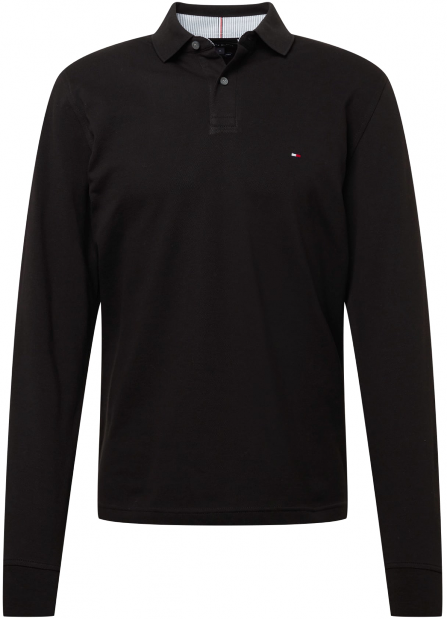 TOMMY HILFIGER Tričko  červená / tmavočervená / čierna / biela