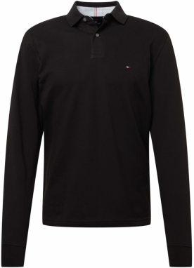 TOMMY HILFIGER Tričko  červená / tmavočervená / čierna / biela