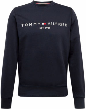 TOMMY HILFIGER Mikina  tmavomodrá / červená / biela