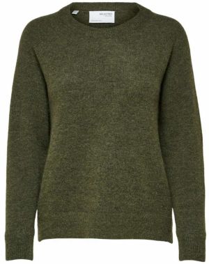 SELECTED FEMME Sveter 'SLFLULU'  kaki