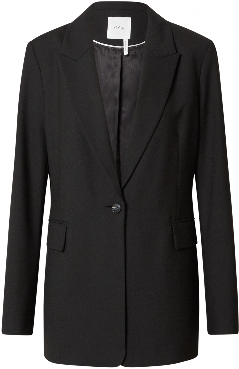 s.Oliver BLACK LABEL Blejzer  čierna