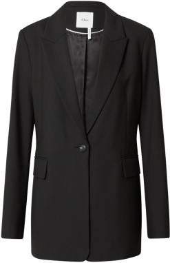 s.Oliver BLACK LABEL Blejzer  čierna