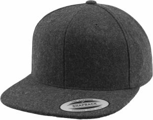 Flexfit Čiapka 'Melton Wool'  čierna