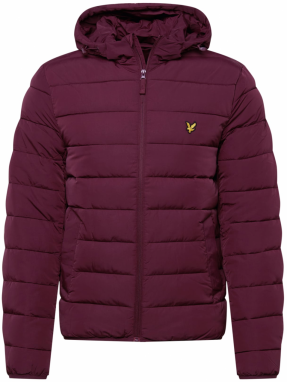 Lyle & Scott Prechodná bunda  burgundská