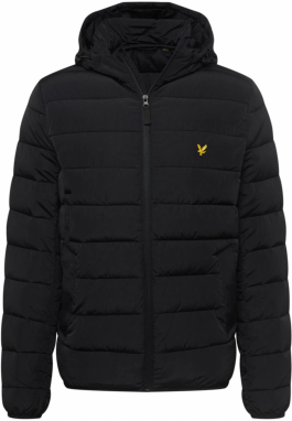 Lyle & Scott Prechodná bunda  žltá / čierna