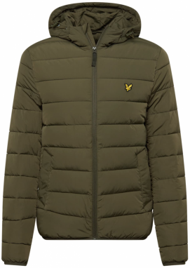 Lyle & Scott Prechodná bunda  žltá / kaki / čierna