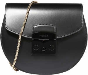 FURLA Taška cez rameno 'METROPOLIS'  čierna