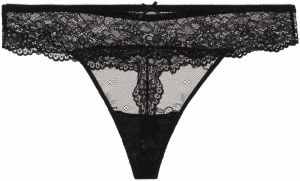 LingaDore Tangá 'DAILY LACE'  čierna