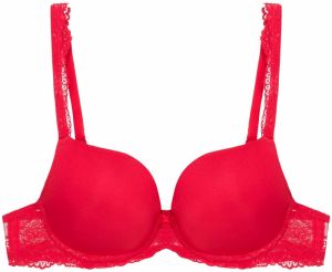 LingaDore Podprsenka 'DAILY LACE'  svetločervená