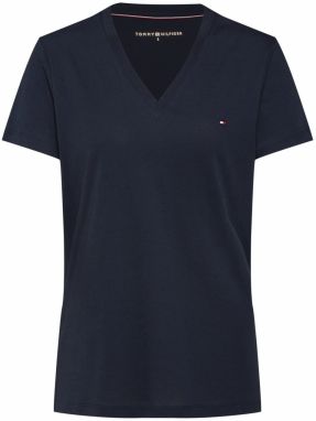 TOMMY HILFIGER Tričko  námornícka modrá / červená / biela