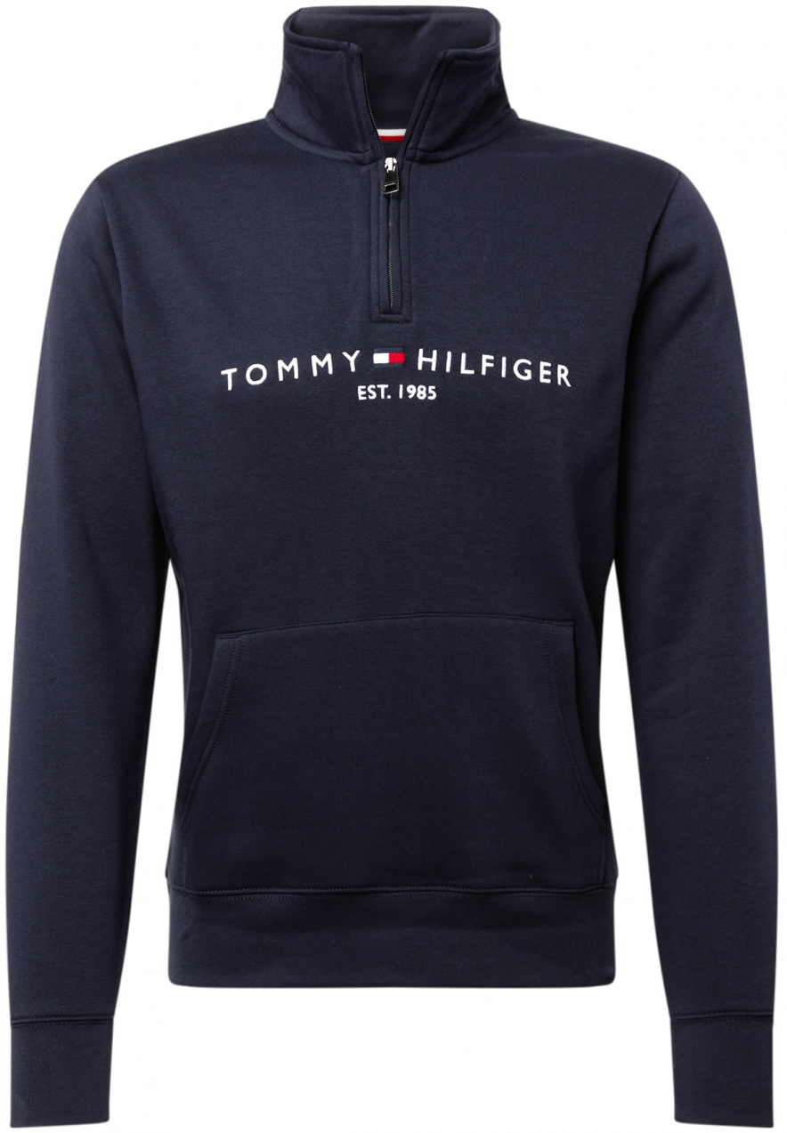 TOMMY HILFIGER Mikina  námornícka modrá / červená / biela