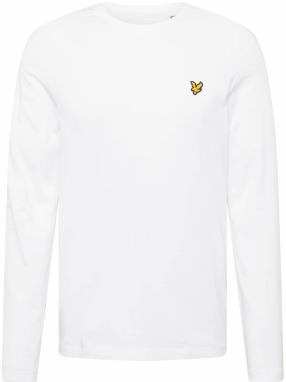 Lyle & Scott Tričko  žltá / čierna / biela