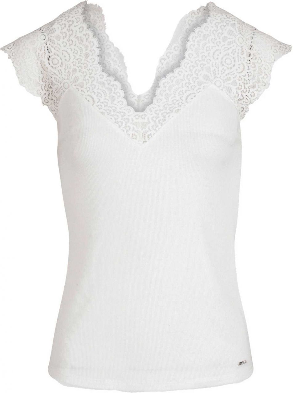 Morgan Top 'DENA'  šedobiela