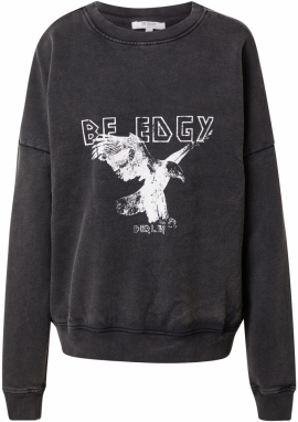 BE EDGY Mikina 'Jela'  čierna / biela