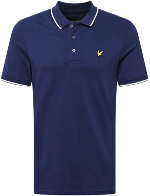 Lyle & Scott Tričko  námornícka modrá