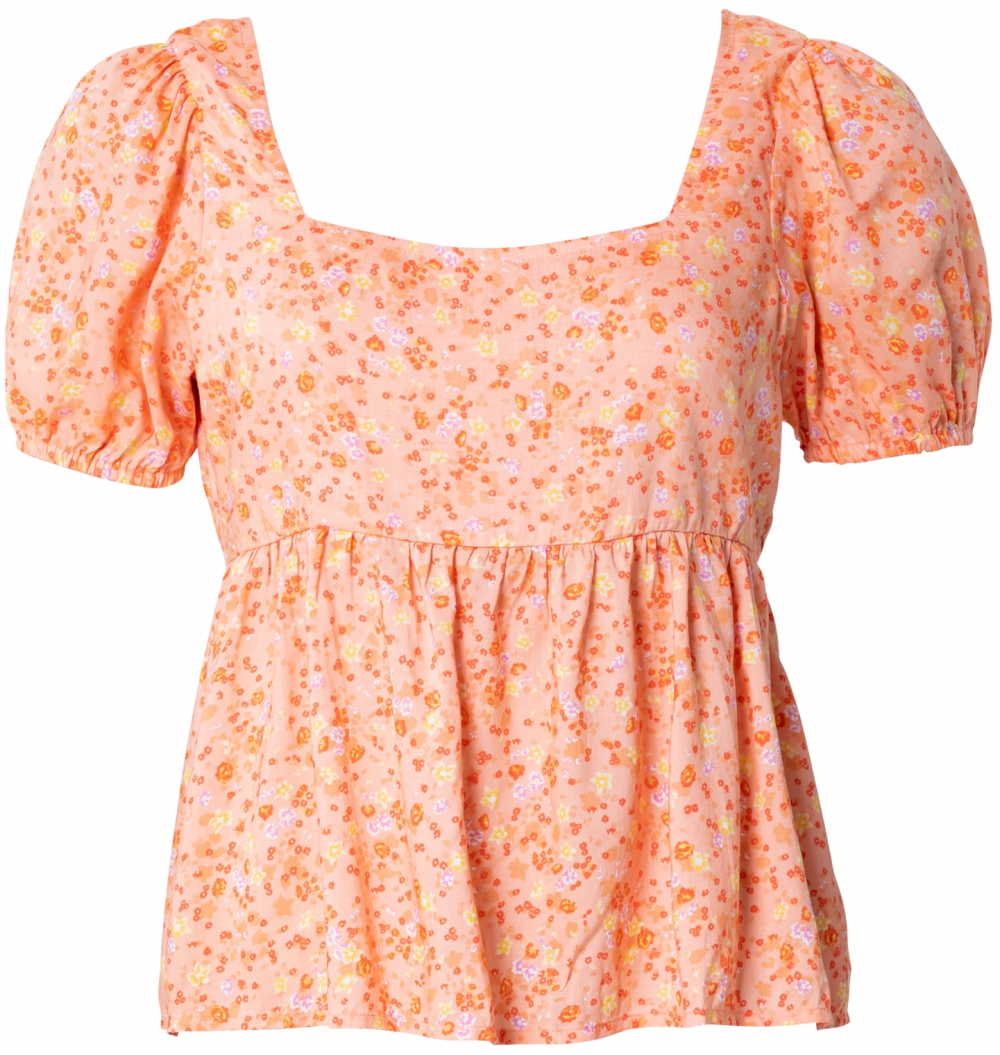 Cotton On Blúzka 'Maddie'  žltá / pastelovo fialová / oranžová / koralová