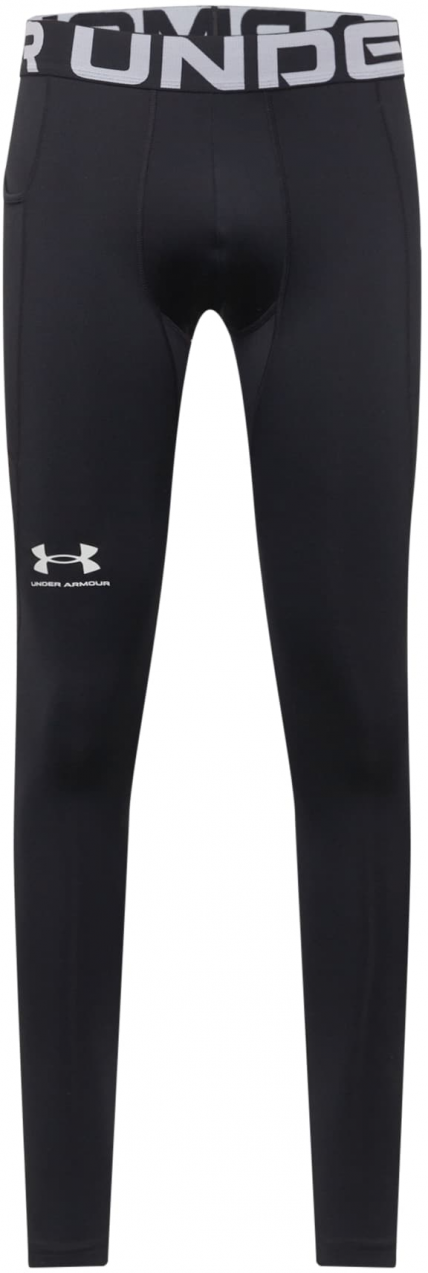 UNDER ARMOUR Športové nohavice  čierna / biela