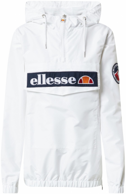 ELLESSE Prechodná bunda 'Montez'  námornícka modrá / neónovo oranžová / čerešňová / biela