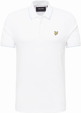 Lyle & Scott Tričko  biela