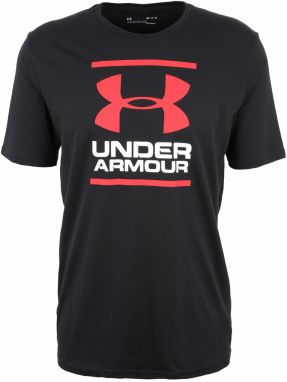UNDER ARMOUR Funkčné tričko 'GL Foundation'  svetločervená / čierna / biela