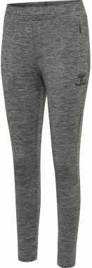 Hummel Športové nohavice 'Selby'  sivá melírovaná / čierna