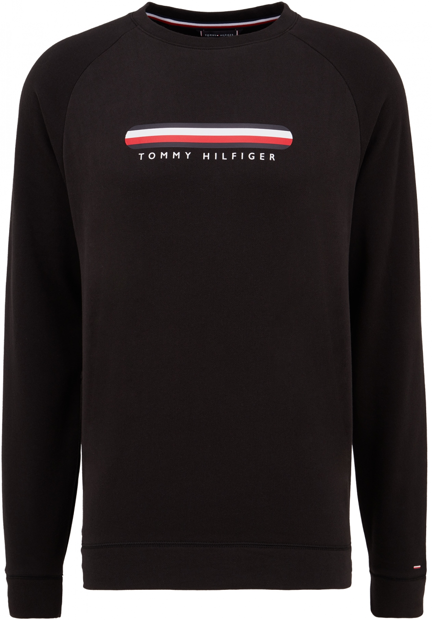 Tommy Hilfiger Underwear Mikina  námornícka modrá / ohnivo červená / čierna / biela