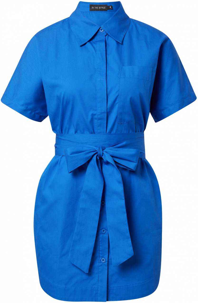 In The Style Košeľové šaty 'Naomi'  modrá