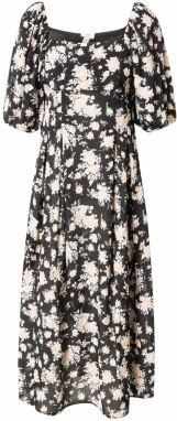 River Island Šaty  nebielená / piesková / tmavozelená / čierna