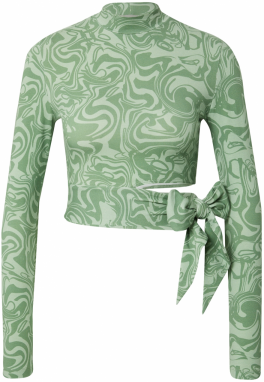 ABOUT YOU x Sofia Tsakiridou Tričko 'Jana'  zelená / svetlozelená