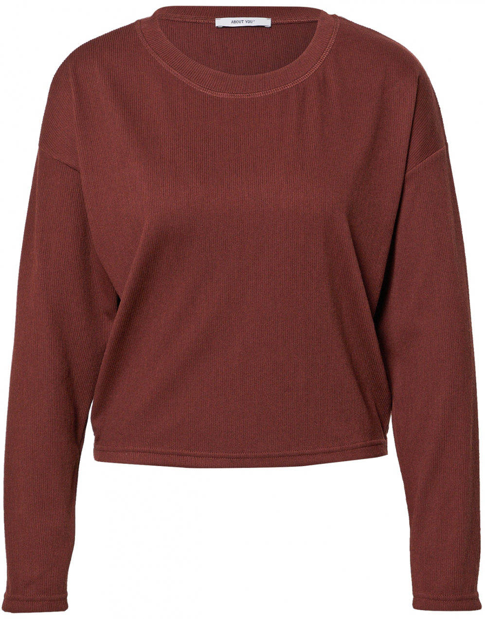 ABOUT YOU Tričko 'Maithe'  hnedá