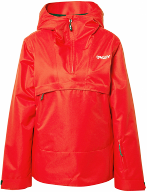 OAKLEY Outdoorová bunda 'HOLLY'  ohnivo červená / biela