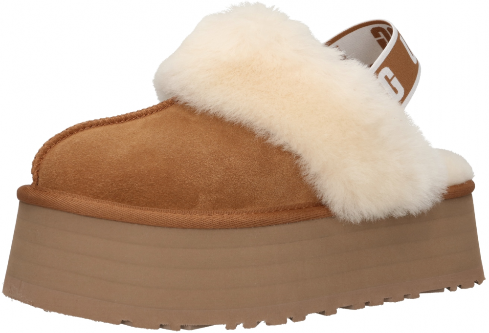 UGG Papuče 'FUNKETTE'  krémová / koňaková