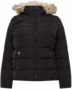 Vero Moda Curve Zimná bunda 'Mollie'  čierna