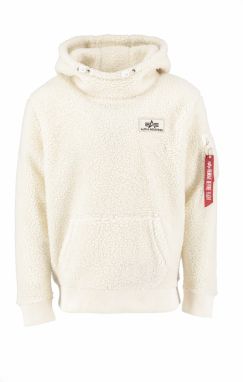 ALPHA INDUSTRIES Mikina  červená / čierna / šedobiela