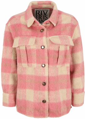 River Island Petite Prechodná bunda  svetlobéžová / svetloružová