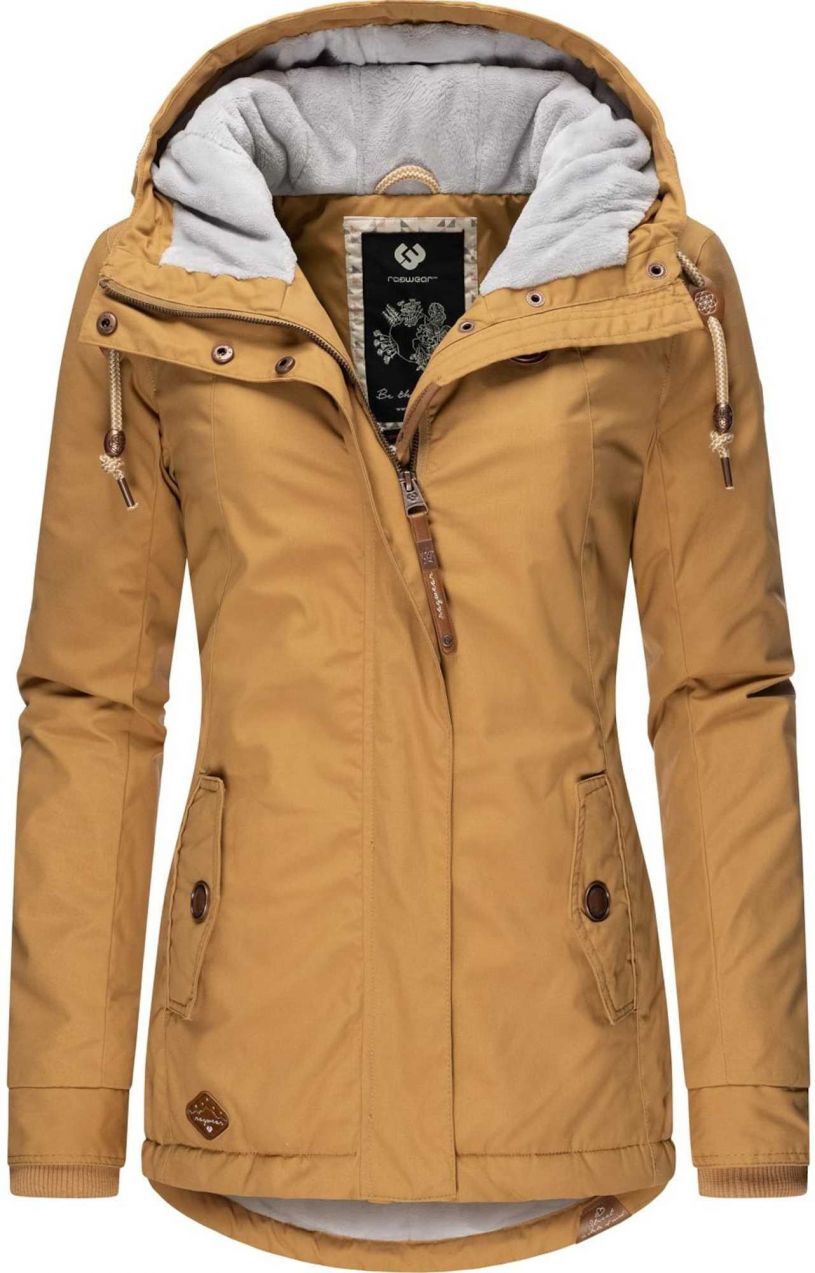 Ragwear Zimná bunda  svetlohnedá