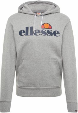 ELLESSE Mikina 'Gottero'  tmavomodrá / sivá melírovaná / mandarínková / grenadínová