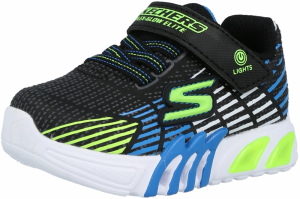 SKECHERS Tenisky  modrá / limetová / čierna / biela