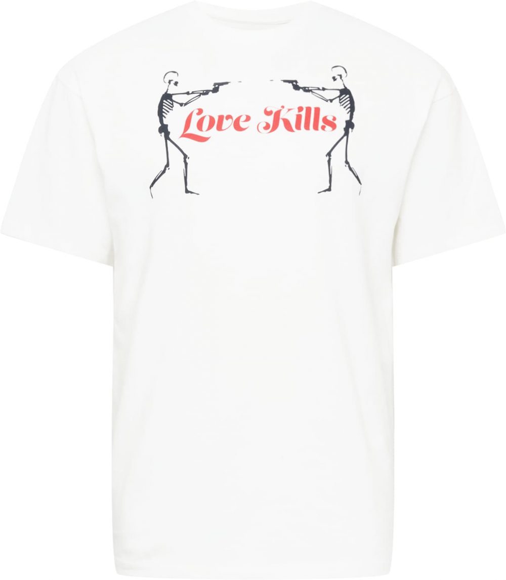 SHYX Tričko 'Adlin'  červená / čierna / biela