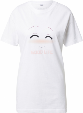 Merchcode Tričko 'Good Life'  farba lesného ovocia / broskyňová / ružová / čierna / biela