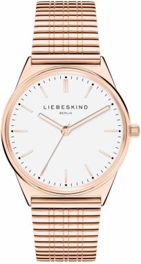 Liebeskind Berlin Analógové hodinky  ružové zlato / čierna / biela