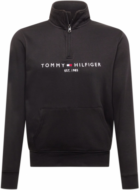 TOMMY HILFIGER Mikina  námornícka modrá / červená / čierna / biela