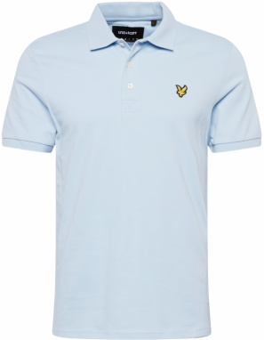 Lyle & Scott Tričko  svetlomodrá / žltá / čierna