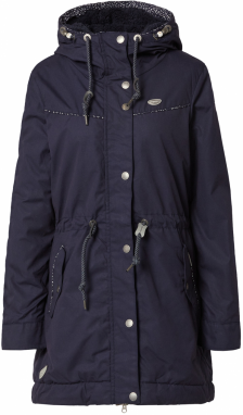 Ragwear Zimná parka 'Canny'  námornícka modrá / biela