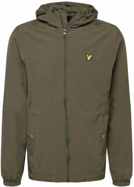 Lyle & Scott Prechodná bunda  žltá / olivová / čierna