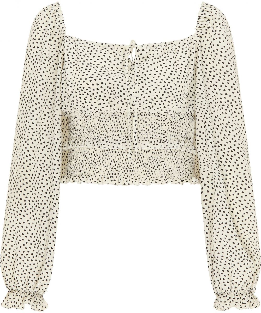 MYMO Tričko  béžová / čierna